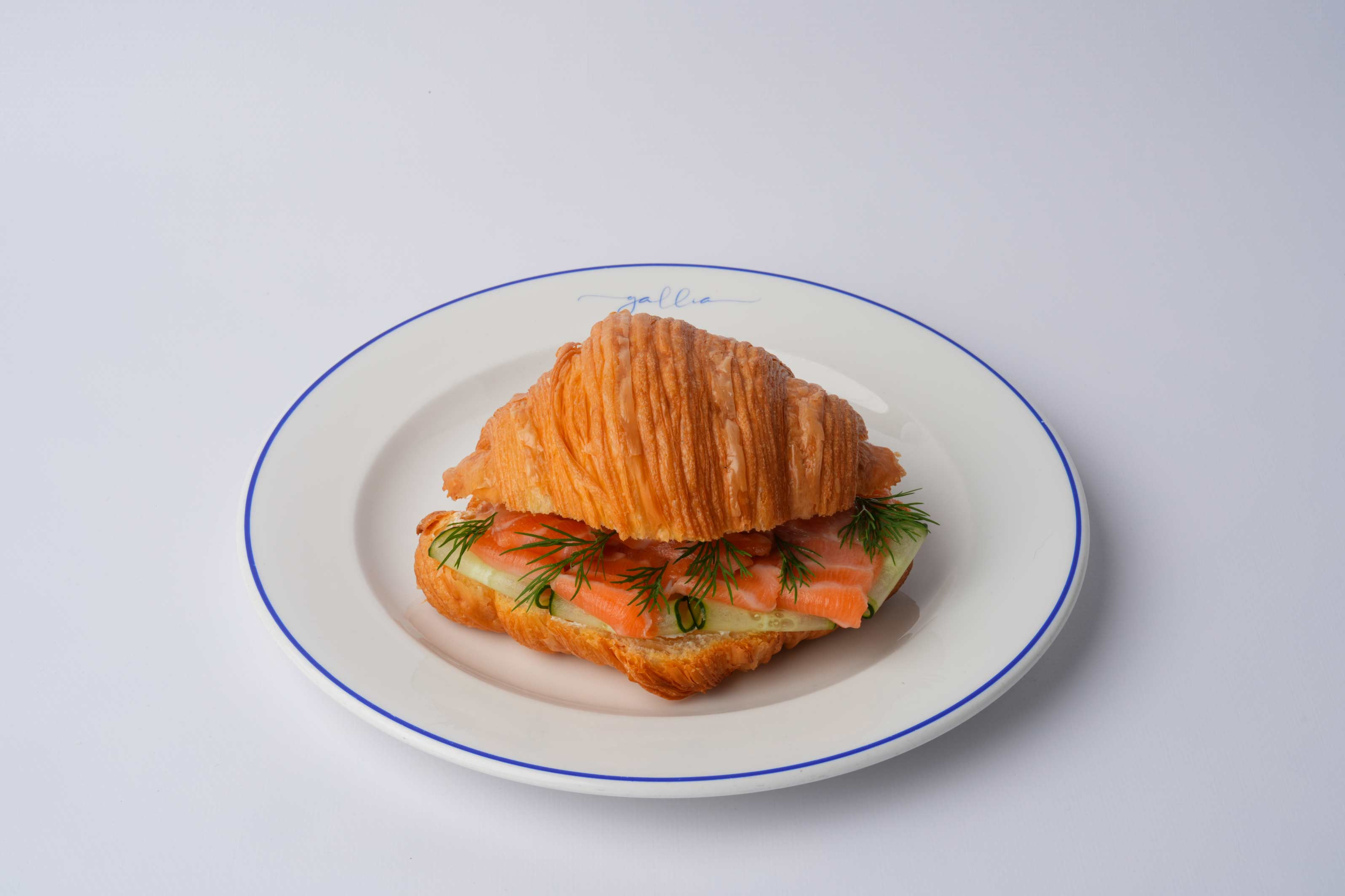 Salmon-croissant