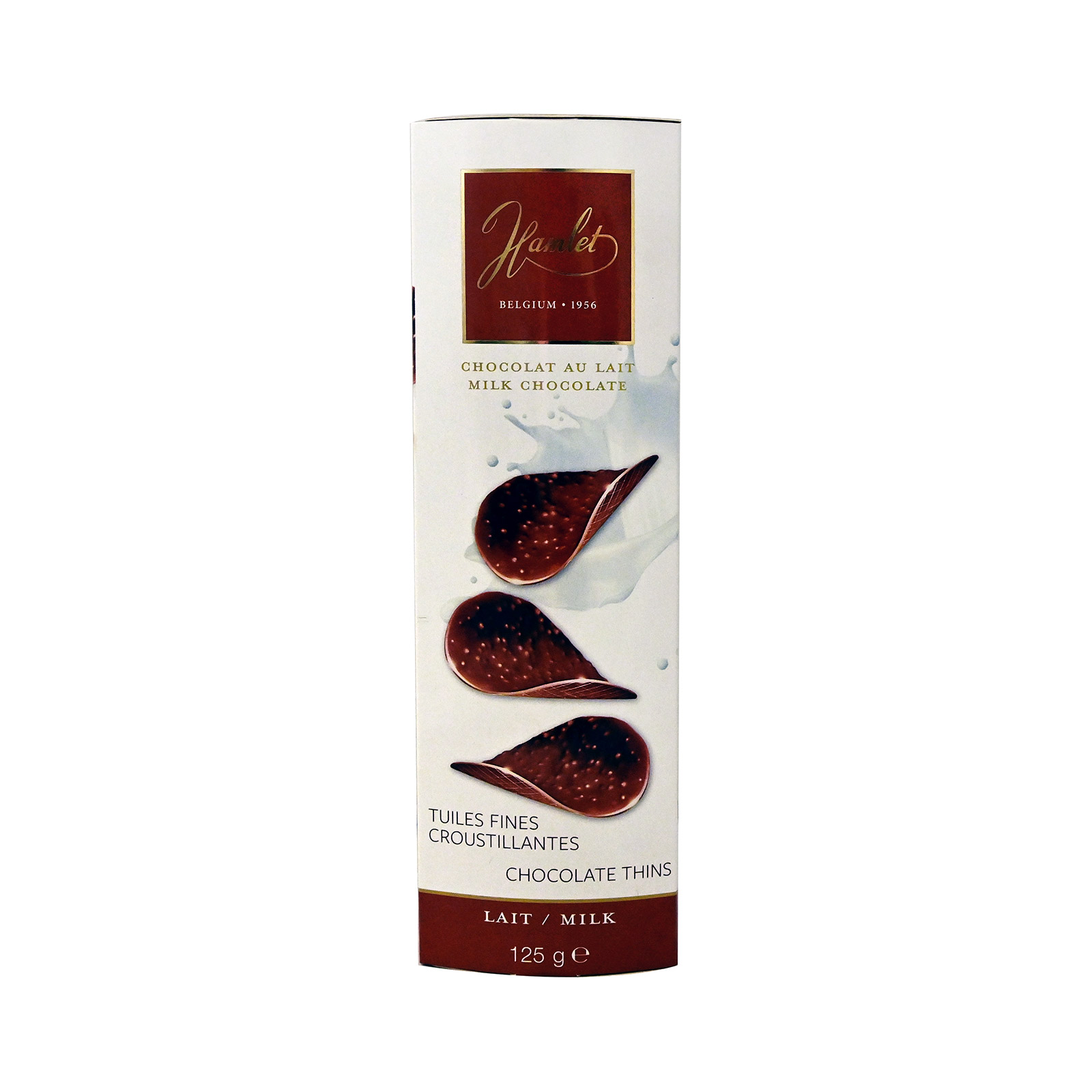 444 Box Chocolate Thins Dark 125 G &#039;Hamlet&#039; 12X125Gr:Display      