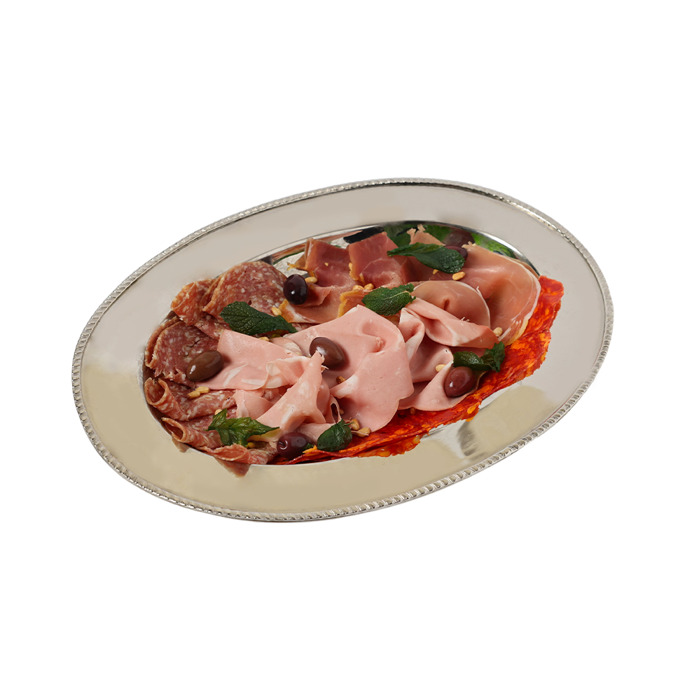 European meat platter