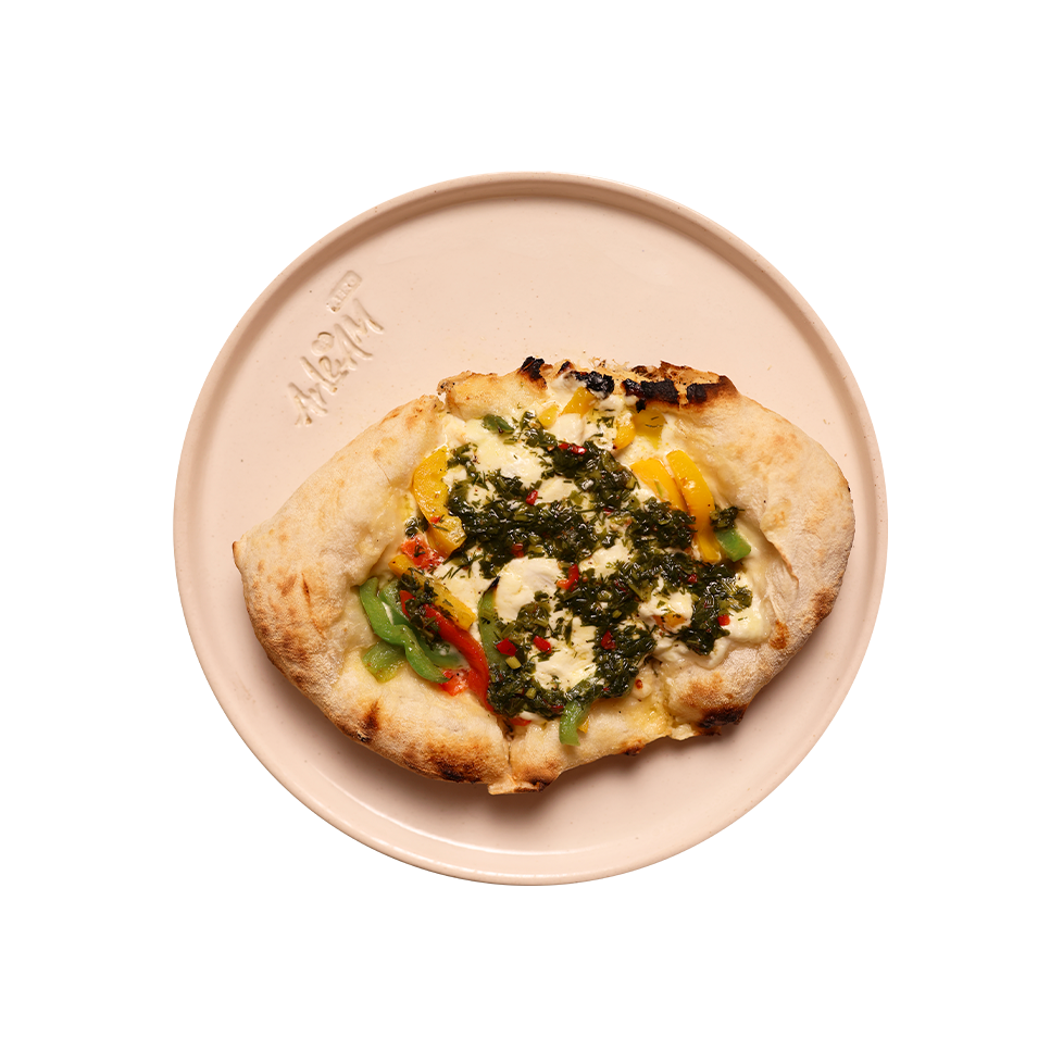 FOCACCIA WITH ROASTED PEPPERS